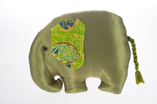 Load image into Gallery viewer, Elephant Doll Thai Silk Boutique Design Classic Souvenir Antique Collectible Art