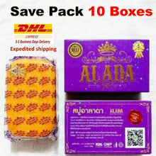 Load image into Gallery viewer, 10x ALADA Soap Instant Authentic Natural Soap Radiant Skin Remove Freckles 160g
