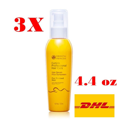 3x Hair Serum Plus Sunscreen Cuticle Professional vitamins Nourishing for women