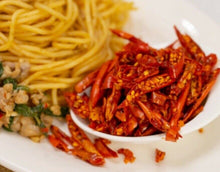 Load image into Gallery viewer, 3X Crispy Hot Chilli Peppers Sesame Roasted Tomyam food near me Savory Spice190g