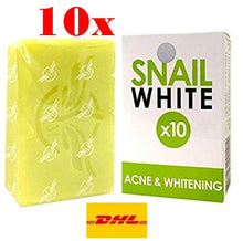 Load image into Gallery viewer, 10x WHITENING SOAP GLUTATHIONE FACE CLEAR SKIN MOISTURIZER REDUCE ACNE ANTI AGIN