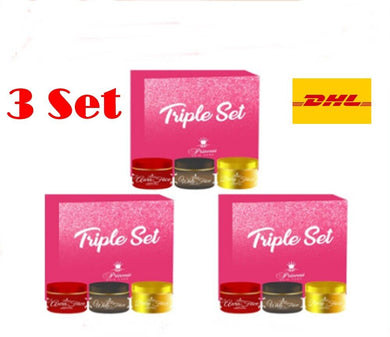 3 Set Skin Whitening Care Cream Intimate Area Parts Corrector Remover For Face