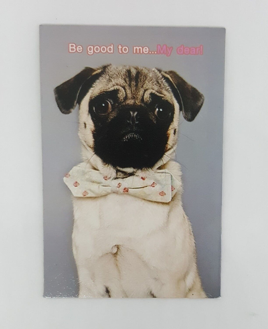 Be good to Me funny joke pic Design Vintage Poster Magnet Fridge Collectible