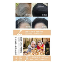 Load image into Gallery viewer, 3X Meidu Dye Hair Color Shampoo change color in 5 minutes dark brown black 500ml