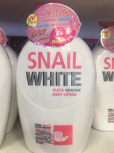 Load image into Gallery viewer, 6x SNAIL WHITE Gluta Healthy Whitening Body &amp; Face Wash Moisturizer Lotion 800ml