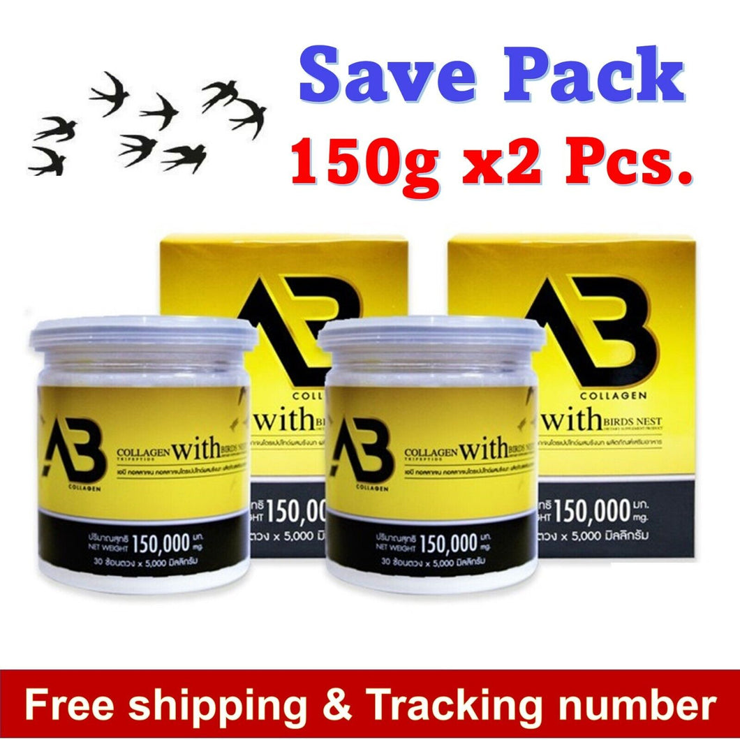 2x AB Collagen Mixed Bird's Nest Drink Nourish Skin Joins Hair Reduce Hair Loss