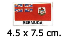 Load image into Gallery viewer, National BERMUDA Medium Flag Emblem Iron Patch Embroidery Backpack Country