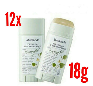12x Pore Clean Blackhead Stick Acne Spot Removal Product Smooth Skin 18g