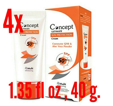 4x Sun Protection Cream SPF 50 PA +++ Best Sun screen UVA UVB Whiten Smooth Skin