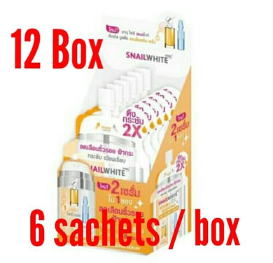 12x Whitening Snailwhite Double Boosting Anti Aging Serum Instant Wrinkle Remove