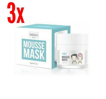 Load image into Gallery viewer, 3x Whitenning Cream Facial Sleeping Mask Mousse White bouncy bright over night