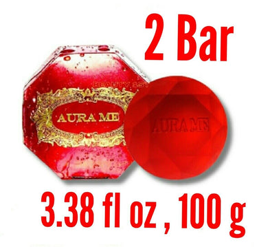 2x Skin Whitening Soap Reduce Freckles Acne Dark Spots Wrinkle Aure Radiance
