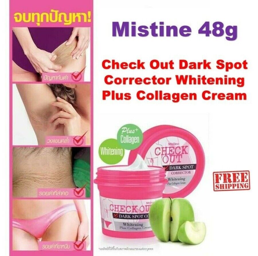 Mistine Collagen New e Plus Skin Body Vit Care Natural Ingredient 48g