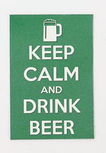 Load image into Gallery viewer, KEEP CLAM DRING BEER pic Design Vintage Poster Magnet Fridge Collectibles Home