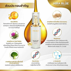 HIRA BLUE SERUM Clear Skin Anti Aging Age-Defying Smooth Soft Healthy Skin 30ml
