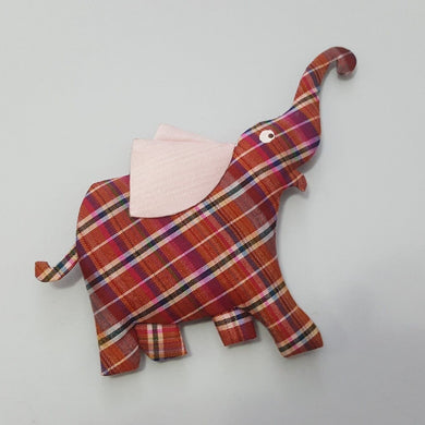 Mini Elephent Pattern Fabric Ver.14 Magnet Mini Design Collectibles Easter Cools