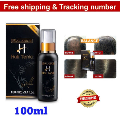 BALANCE H HAIR TONIC SERUM Regrowth Create New Hair Black Thicker 100ml
