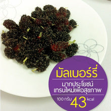 Load image into Gallery viewer, 300g Mulberry Dried Fruit Chewy Tasty Thai Doi Kham Freeze Sweet Delicious Snack