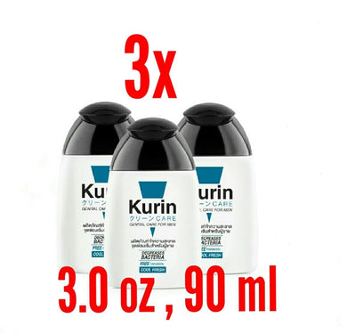 3x Genital Care For Men Shower Cream Cool Fresh Moisturizer Skin Smooth 90ml