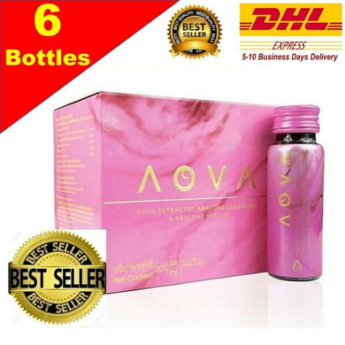 AOVA Collagen Drink Cold Extraction Abalone Peptides Pomegranate Juice