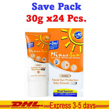 Load image into Gallery viewer, 24 x Minus-Sun Ivory Facial Sun Protection SPF40 PA+++ 30g DHL