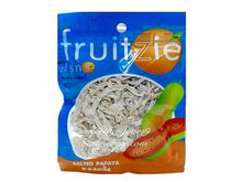 Load image into Gallery viewer, Fruitzie Thai Papaya Dried Fruit Sweet and Salted Snack 50g.