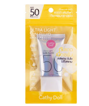 Load image into Gallery viewer, 3x Sun Protection Utra Light Fluid SPF50 PA++++ sunblock for face UVA &amp; UVB 40ml