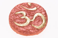 Load image into Gallery viewer, Hinduism OHM Ver.1 Magnet Resin Stone paint Gold Color Sign Design Collectible
