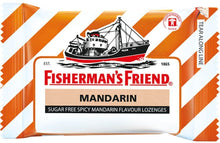 Load image into Gallery viewer, Fisherman s Friend Spicy Mandarin Flavor Lozenge Sugar Free