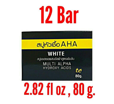 12x WHITENING SKIN WHITE MULTI ALPHA HYDROXY ACIDS LIGHTENING BODY WASH 2.82 oz