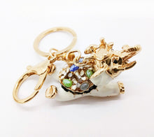 Load image into Gallery viewer, Elephant Keyring Adorn Beauty Charm cute keychain animal lover Thailand Ver.8