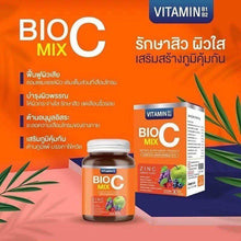 Load image into Gallery viewer, 6 x New BIO C MIX Vitamin C 1000mg Alpha Zinc Radiance Skin Wrinkle 180 Tablets