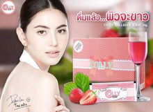 Load image into Gallery viewer, Colly Pink Collagen 6000 mg Strawberry Flavor Drink Collagen Peptide