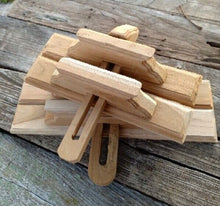 Load image into Gallery viewer, 2Set Wooden Door Locks Bolts Handles Teak Thai Handmade Antique Home Decor