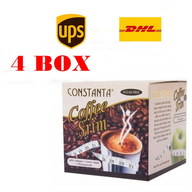 4X Constanta Coffee Srim Weight control collagen supplement arabica slim coffee