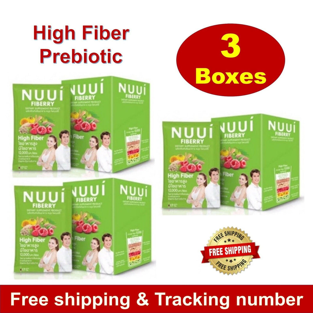 3x NUUI CTP Fiberry Platinum Ultimate Dietary Weight Loss Detox No Side Effects