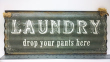 Load image into Gallery viewer, Laundry Sign Retro Plate Door Vintage Metal Poster Wall Tin Plaque Decor