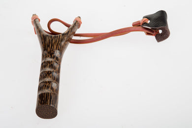 Shooting Sling Design Wood Carved Catapult Craft Hunting Sport Game Collectibles