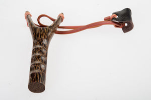 Shooting Sling Design Wood Carved Catapult Craft Hunting Sport Game Collectibles