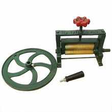 Load image into Gallery viewer, VINTAGE Dry Squid Orange Sugar Cane Mill Juicer Hand Press Cast Iron Brass Tool