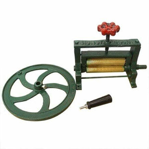 VINTAGE Dry Squid Orange Sugar Cane Mill Juicer Hand Press Cast Iron Brass Tool