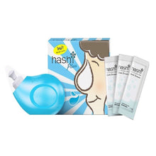Load image into Gallery viewer, Hashi Plus Nasal Cavity Cleanser Neti Pod Kid Adult Saline Powder Set No BPA