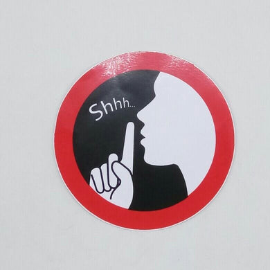 Sticker FUNNY DON'T ver.7 Label Joke Prohibition & Warning Funny Signs