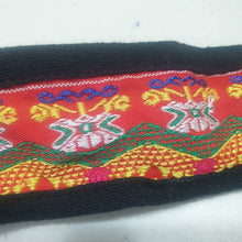 Load image into Gallery viewer, New! Crossbody Bag Purse Strap Shoulder Bag Hill Tribe Silver Bead Pom Pom Hmong