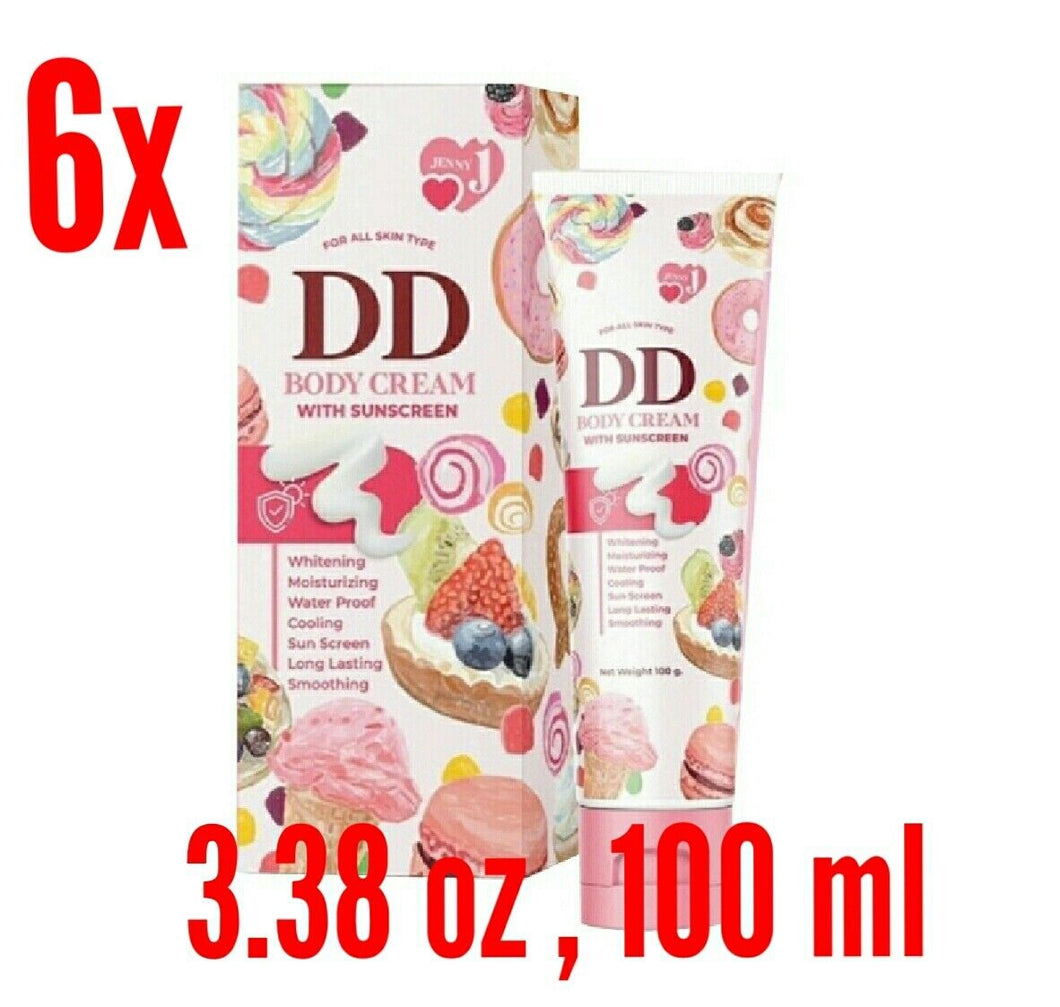 6x Moisturizing DD Body Cream Tone Up Your Skin White & Water Proof Sunscreen
