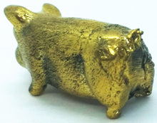 Load image into Gallery viewer, Lucky Brass Pig Miniature Amulet Talisman Love Charm Magic Thai Pendant
