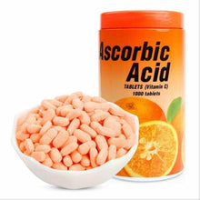 Load image into Gallery viewer, PATAR Ascorbic Acid TABLETS Vitamin C Orange Flavor 50mg (1000 Tablets)