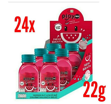 24x Cooling Watermelon Scent And Menthol Fresh Breath Candy Party Camping