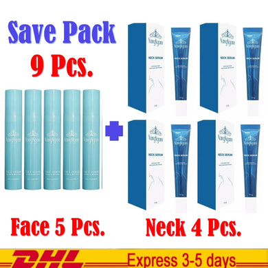 NangNgam Face Serum Face 5 Neck 4 Lifting Wrinkled Lines Juicy Radiance Smooth
