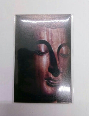 Face image of buddha V.1 funny Design Vintage Poster Magnet Fridge Collectible